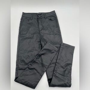 Apperloth Faux Leather High Rise Skinny Pants Black XS